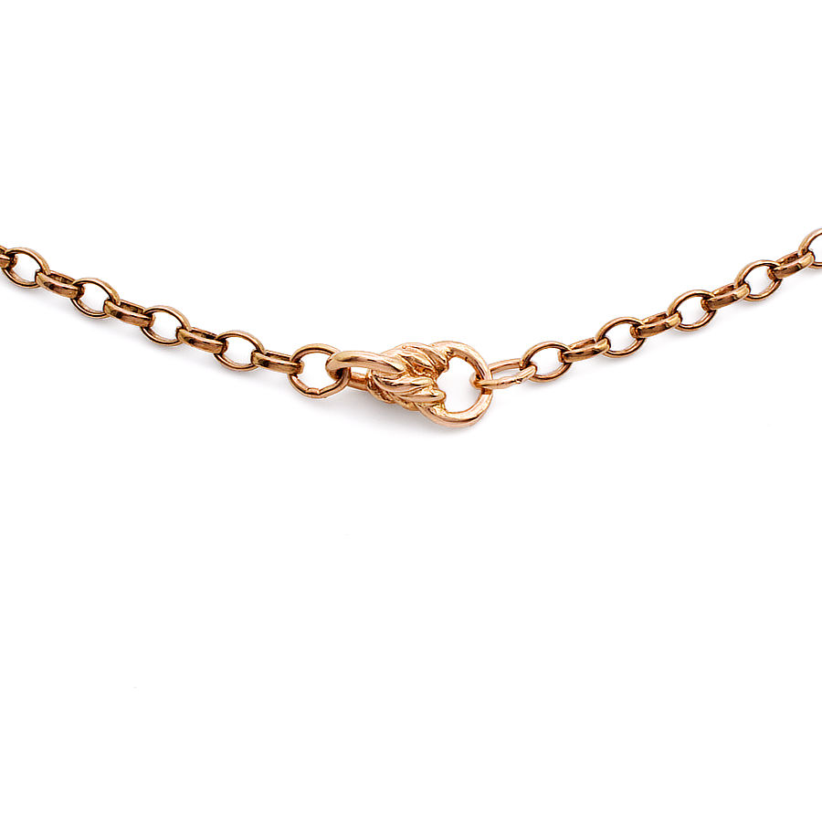 9ct Rose Gold 21 inch Belcher Chain